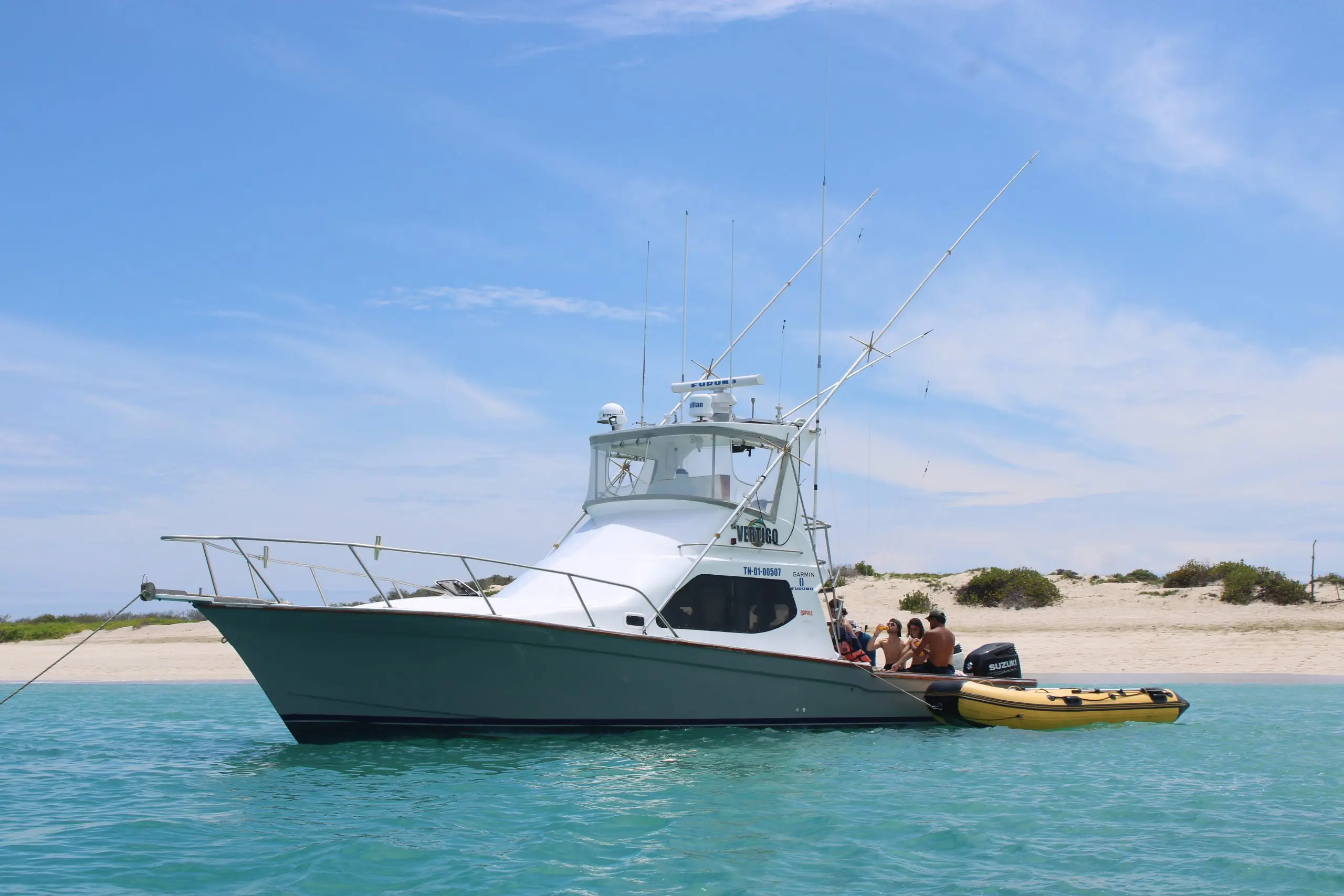 Inter-island speedboat transportation in the Galapagos