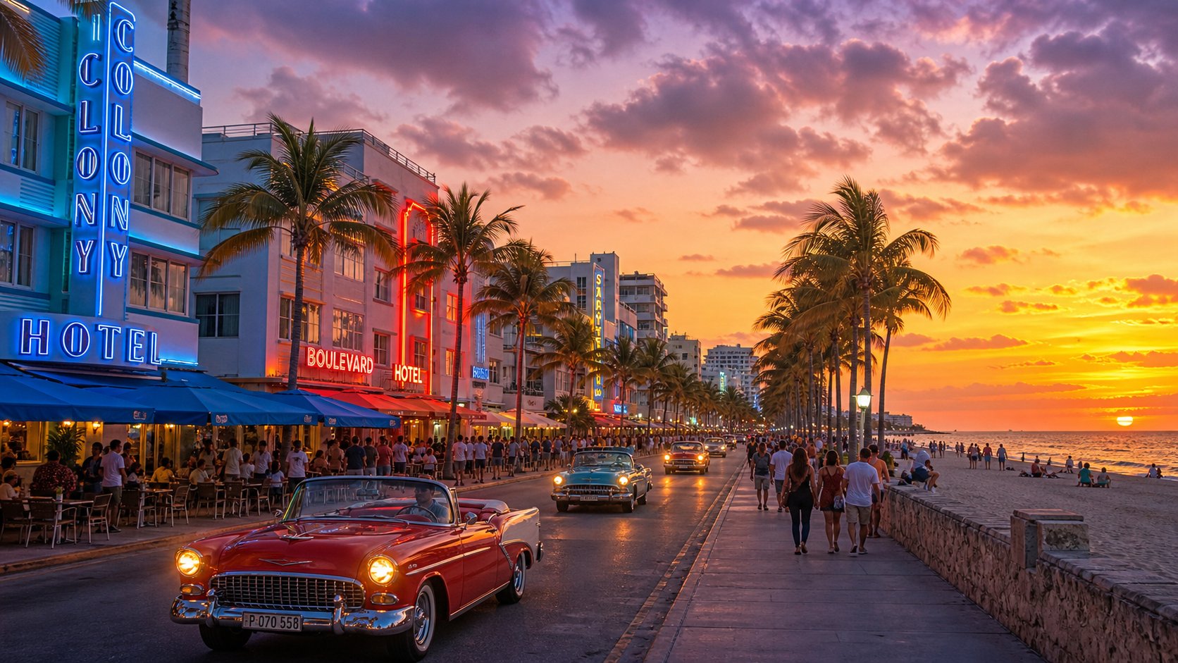 Miami Express package - Miami beach and skyline tour from Guayaquil with Galaapp