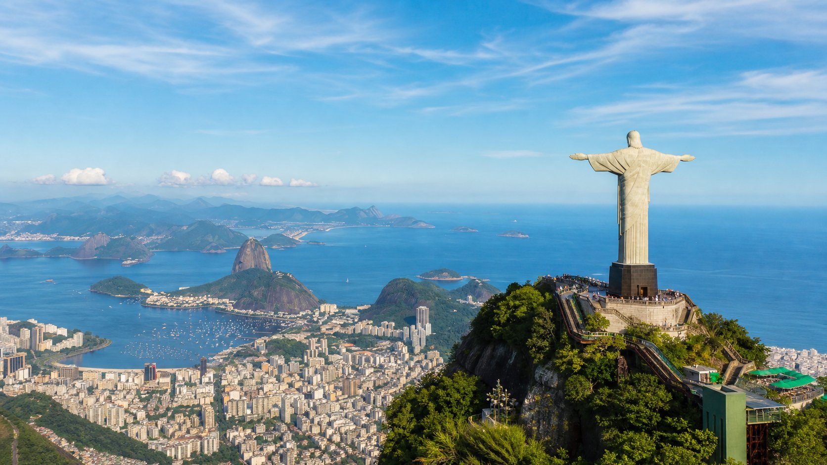 Rio de Janeiro Express package - Copacabana beach and Christ the Redeemer tour with Galaapp